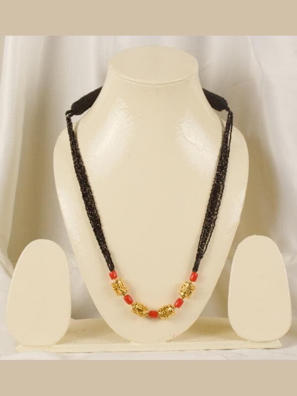 Hand Crafted 925 Pure Silver with Gold Plated and Real Coral Necklace