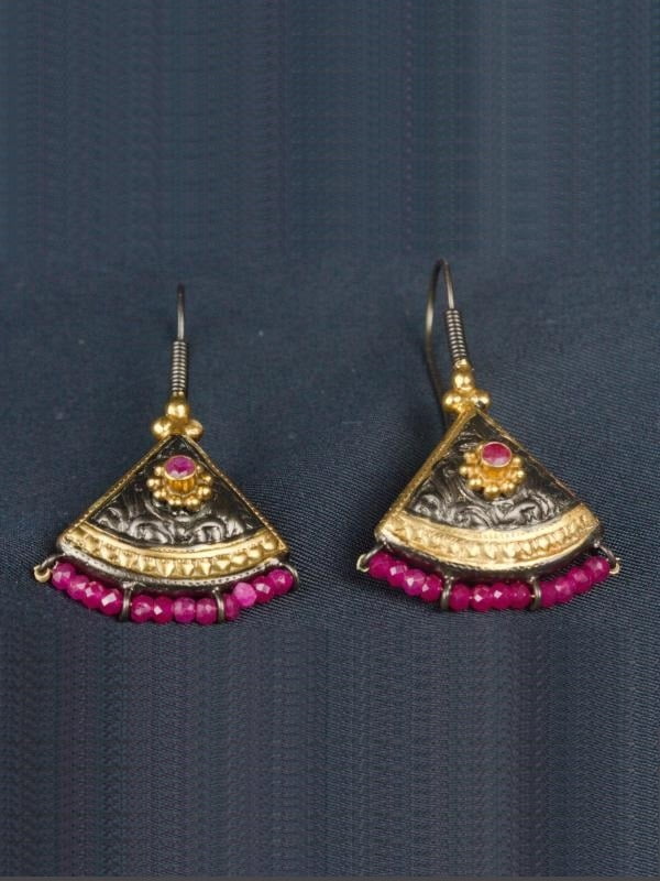 Antique Ruby Earrings