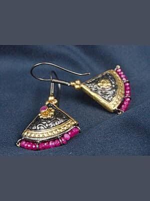 Antique Ruby Earings